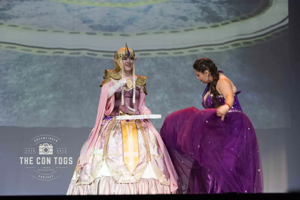 Most Beautiful - Queen Zelda of Hyrule (38 years of Legend of Zelda) - Tori Blood and Kristine Gatling