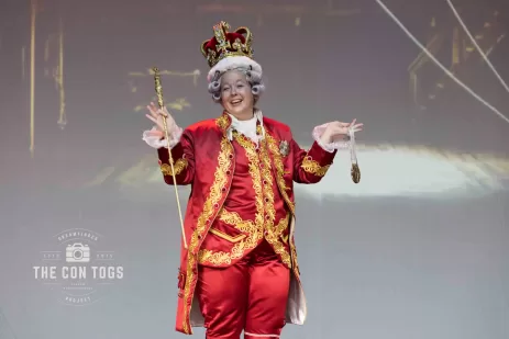 Best Re-Creation /Comickaze Comics & Pop Culture Store - King George III (Hamilton) - Katie Strubez Cosplay